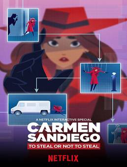 فيلم Carmen Sandiego: To Steal or Not to Steal 2020 مترجم