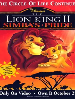 فيلم فيلم The Lion King 2 Simbas Pride 1998 مترجم 1998
